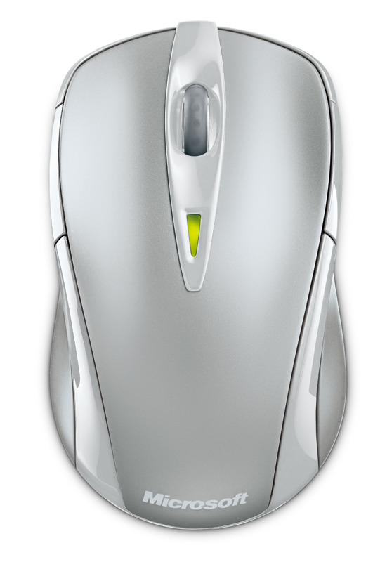 Wireless Notebook Laser Mouse 7000のシルバーモデル
