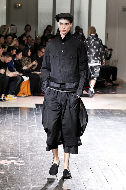 YOHJI YAMAMOTO POUR HOMME14SSコレクション