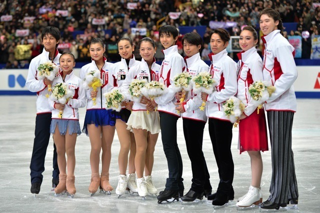 ソチオリンピック日本代表フィギュアスケートチーム