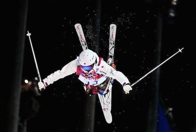 上村愛子、ソチ冬季オリンピック女子モーグル4位入賞　(c) Getty Image