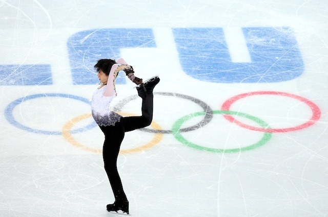 ソチ冬季オリンピック、羽生結弦選手（2月14日）　(c) Getty Images