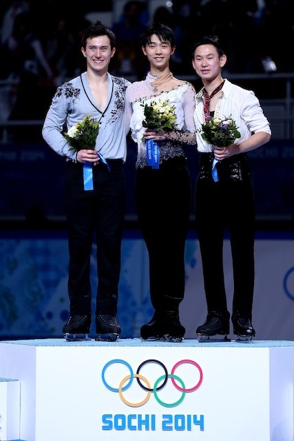 ソチ冬季オリンピック、羽生結弦選手（2月14日）　(c) Getty Images