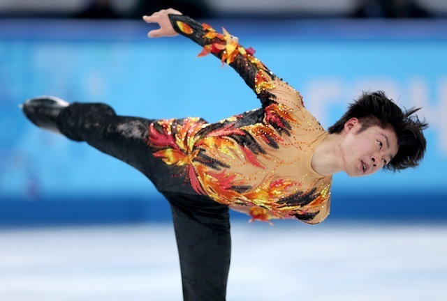 ソチ冬季オリンピック、町田樹選手（2月14日）　(c) Getty Images