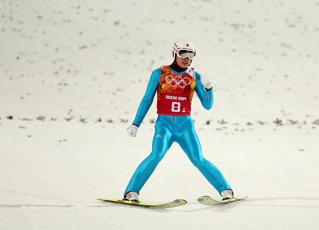 ソチ冬季オリンピック、清水礼留飛選手　(c) Getty Images