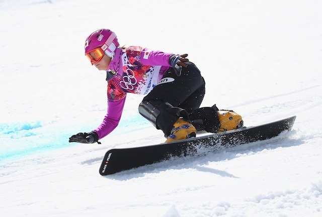 ソチ冬季オリンピック、竹内智香選手（2月19日）　(c) Getty Images