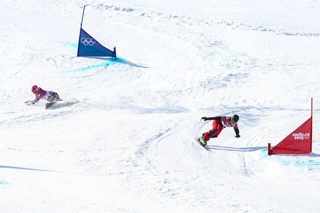 ソチ冬季オリンピック、竹内智香選手（2月19日）　(c) Getty Images