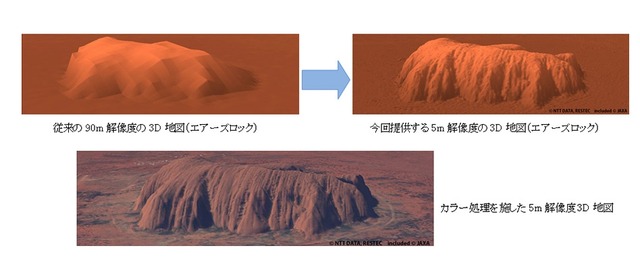 5m解像度の3D世界地図