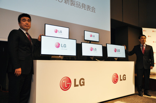 LGエレクトロニクス・ジャパンのコンシューマエレクトロニクス セールスチーム次長 道山涼司氏も発表会に出席した