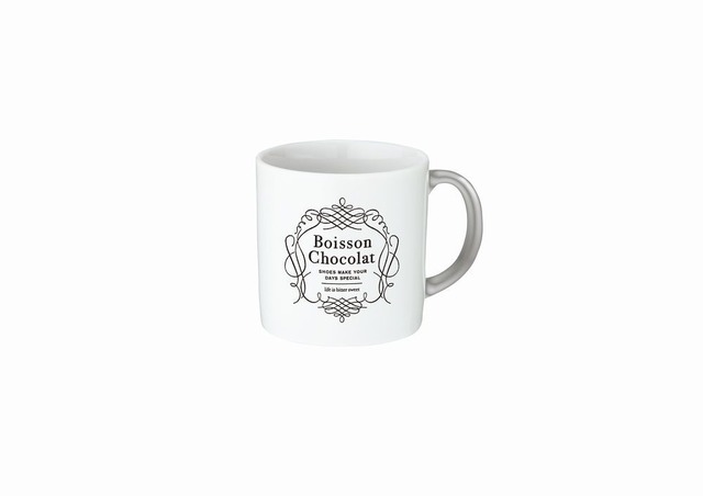 「ボワソンショコラ」オリジナルノベルティグッズのマグカップ