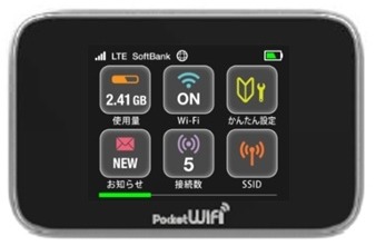 Pocket WiFi （GL10P）