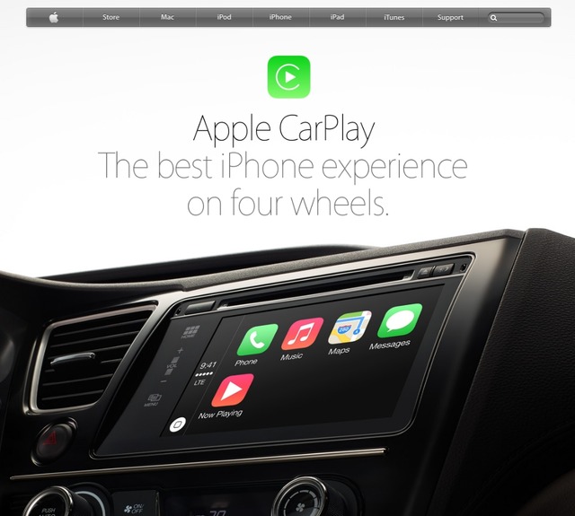 「Apple CarPlay」サイト