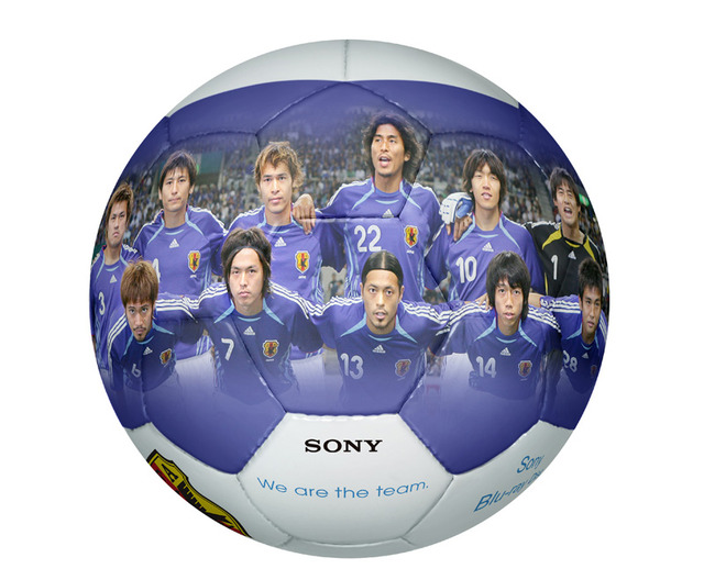 日本代表オフィシャルフォトボール（5号球）