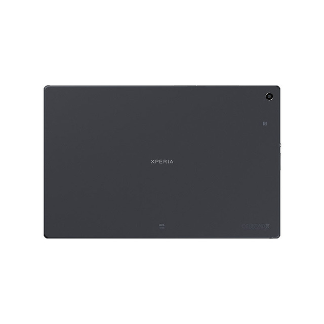 「Xperia Z2 Tablet SOT21」ブラックモデル背面