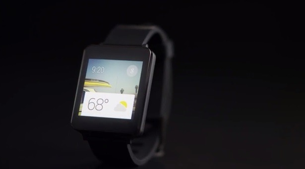 角形液晶のLG製「LG G Watch」