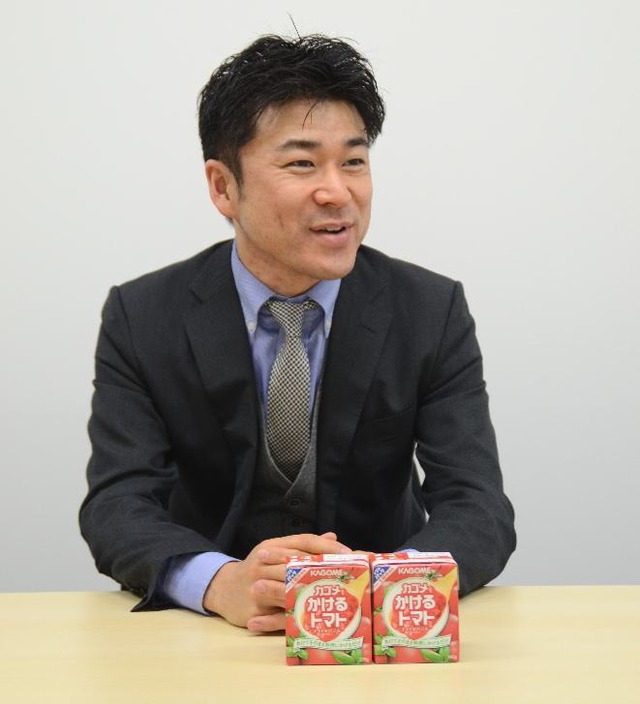 カゴメのマーケティング部 川口浩司氏