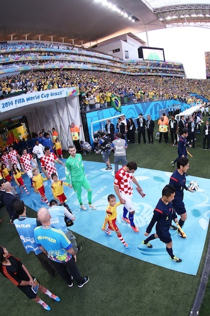 6月12日、ブラジル対クロアチア　(c) Getty Images