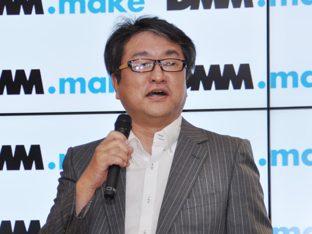 DMM.com 代表取締役　松栄立也氏