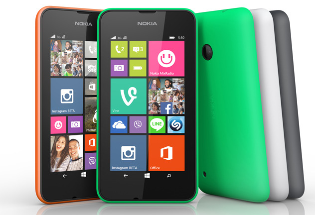 カラフルなボディカラーが「Lumina」らしいWindows Phone「Lumia 530」