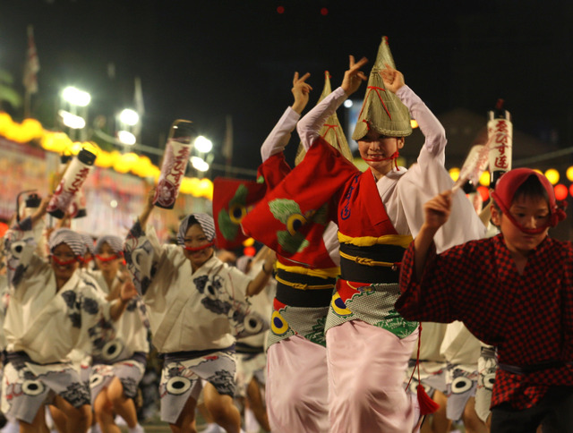 徳島の阿波踊り（c）Getty Images