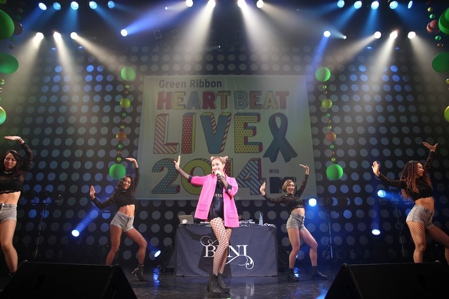 「Green Ribbon HEART BEAT LIVE 2014 with MTV」、BENI