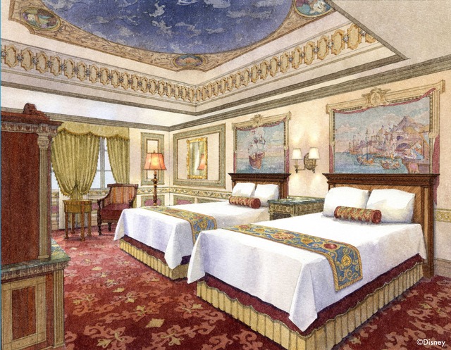 「カピターノ・ミッキー・スーペリアルーム」の客室イメージ
