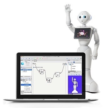 Pepperとプログラミング環境「Choregraphe」