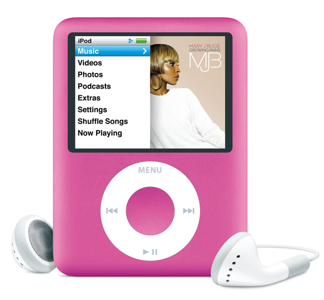 「iPod nano」シリーズのピンクモデル