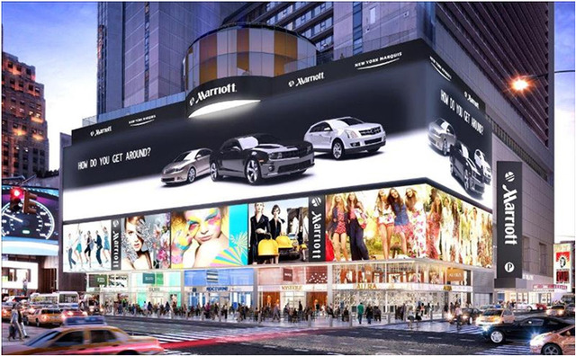 三菱電機、NYタイムズスクエアに世界最大の4Kビジョン