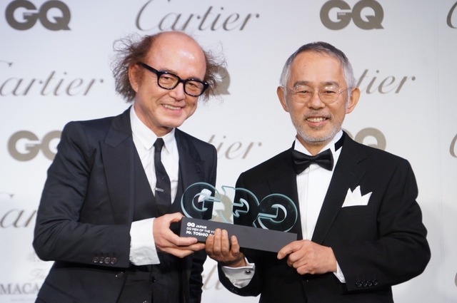 今年最も輝いた男たちを表彰する「GQ Men of the Year 2014」の授賞式