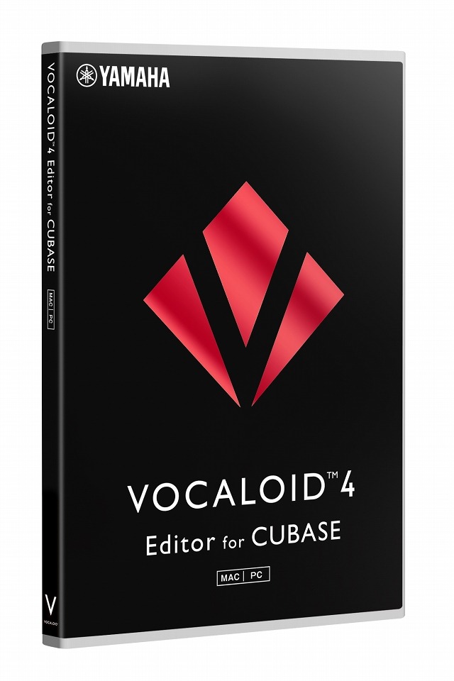 Cubase 7シリーズ用歌声編集ソフト『VOCALOID4 Editor for CUBASE』
