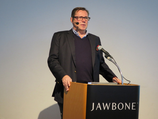 Jawboneの製品開発部門責任者、ヨーゲン・ノルディン氏