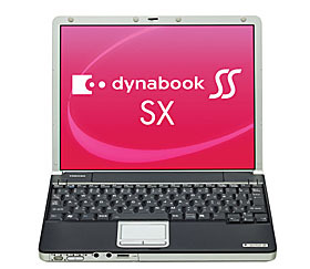 　東芝は27日、CPUに超低電圧版Pentium M 733（1.1GHz）を採用したB5モバイルノートPC「dynabook SS SX/2211LNKW」を発表した。発売日は8月6日。価格はオープンで、実売予想価格は210,000円前後。