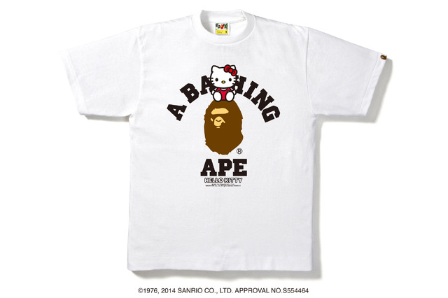 A BATHING APE（R) × HELLO KITTY