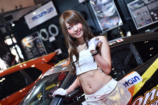 K-oneブース コンパニオン（東京オートサロン2015）