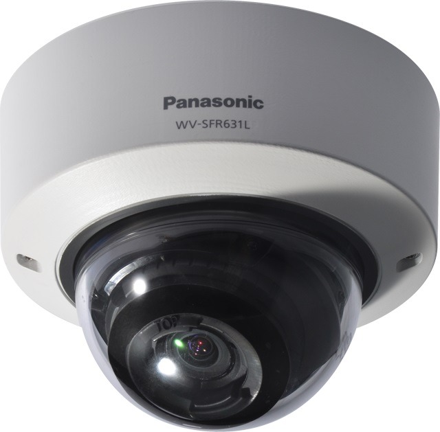 受賞した屋内監視カメラ「WV-SFR631L」はフルHD対応のドーム型ネットワークカメラ※国内未発売モデル（画像は製品サイトより）