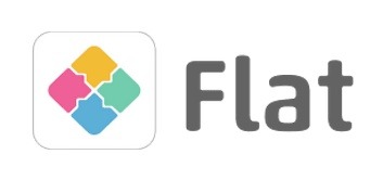 「Flat」アイコンとロゴ