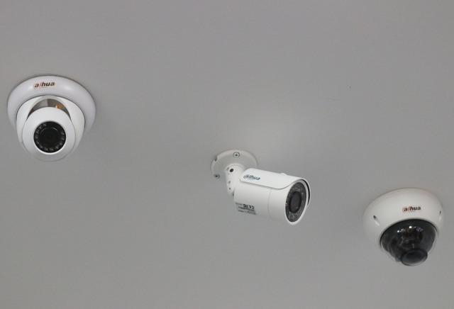 MDIが日本での発売を開始した中国企業・Dahuaの監視カメラも展示されている
