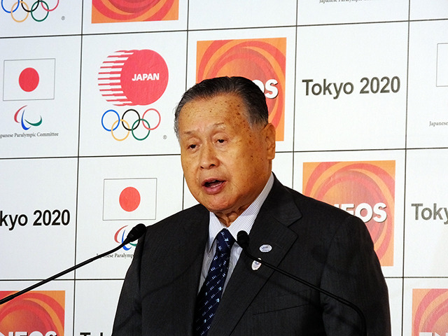 東京オリンピック・パラリンピック競技大会組織委員会会長の森喜朗氏（Photo：大野雅人）