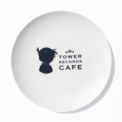 コナンカフェ × TOWER RECORDS CAFE プレート（小 ） [価格]1,200 円+税