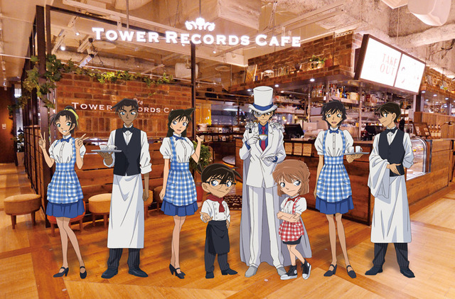 『コナンカフェ/Detective CONAN CAFE @ TOWER RECORDS CAFE』メインビジュアル