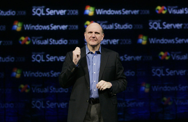 Microsoft CEO Steve Ballmer氏