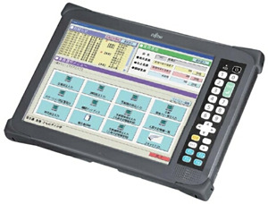 TeamPad7500Ws：大画面で量販店などでの発注作業に使う