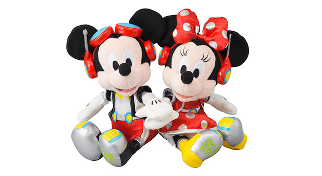 ミッキーマウスとミニーマウス／東京ディズニーランド32周年記念グッズ