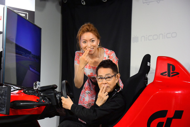 加藤茶、綾菜さん夫妻が挑戦！「GTアカデミー by 日産×プレイステーション 2015」開催発表会レポ