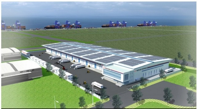 日本通運が韓国に建設する予定の自社倉庫（イメージ）
