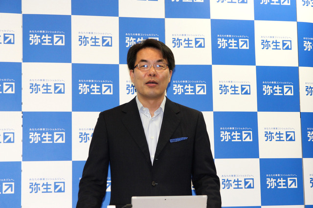 代表取締役の岡本浩一郎氏