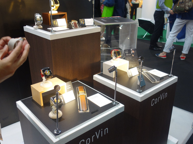 「DESIGN TOKYO」に出展のApple Watch用アクセサリー「CorVin／コービン」