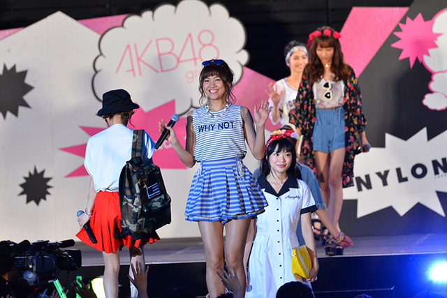 イベントに登場したAKB48メンバー