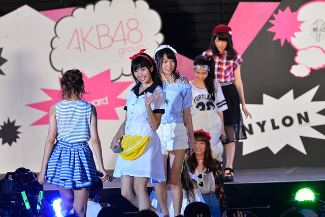 イベントに登場したAKB48メンバー