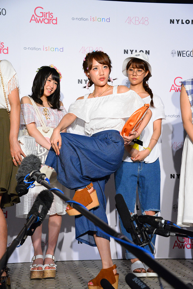 イベントに登場したAKB48メンバー